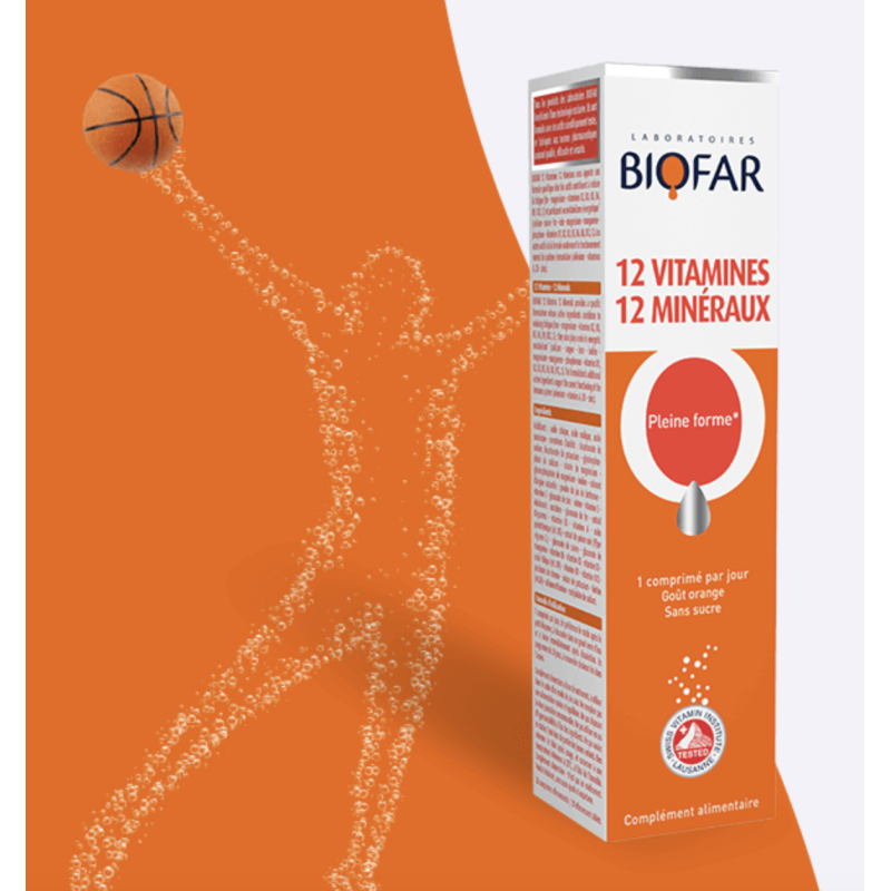 Biofar 12 Vitamines & 12 Minéraux