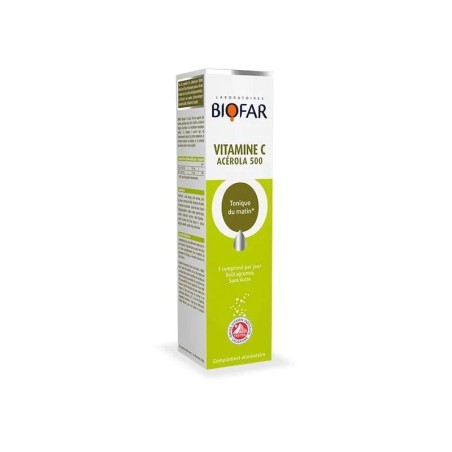Biofar Vitamine C Acérola 500 - 20 Capsules
