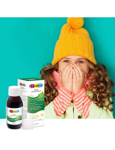 Pediakid Sirop Toux Sèche & Grasse Goût Citron – 125 ml