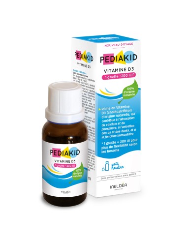 Pediakid Vitamine D3 200 UI – 20 ml