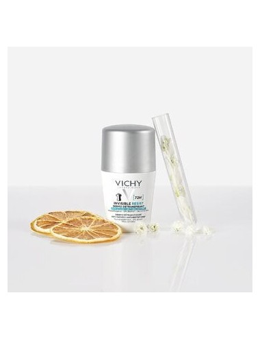 VICHY DÉODORANT DERMO-DÉTRANSPIRANT INVISIBLE PROTECT 72H ANTI-TACHES ANTI-IRRITATIONS
