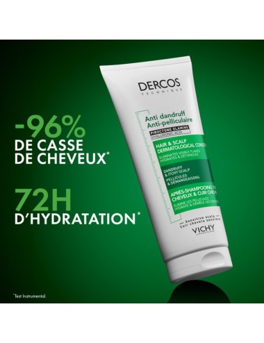 VICHY DERCOS Après-Shampooing Anti-Pelliculaire – 200 ml