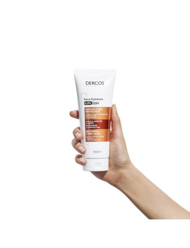 VICHY DERCOS Kera-Solutions Masque Réparateur 2 min CHEVEUX ABÎMÉS – 200 ml