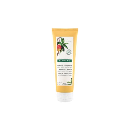Klorane - Crème de jour Nutrition à la Mangue - Cheveux secs 125 ml