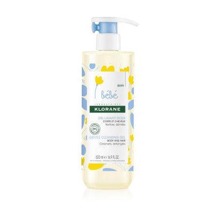 KLORANE BÉBÉ – Gel Lavant Doux au Calendula (500 ml)