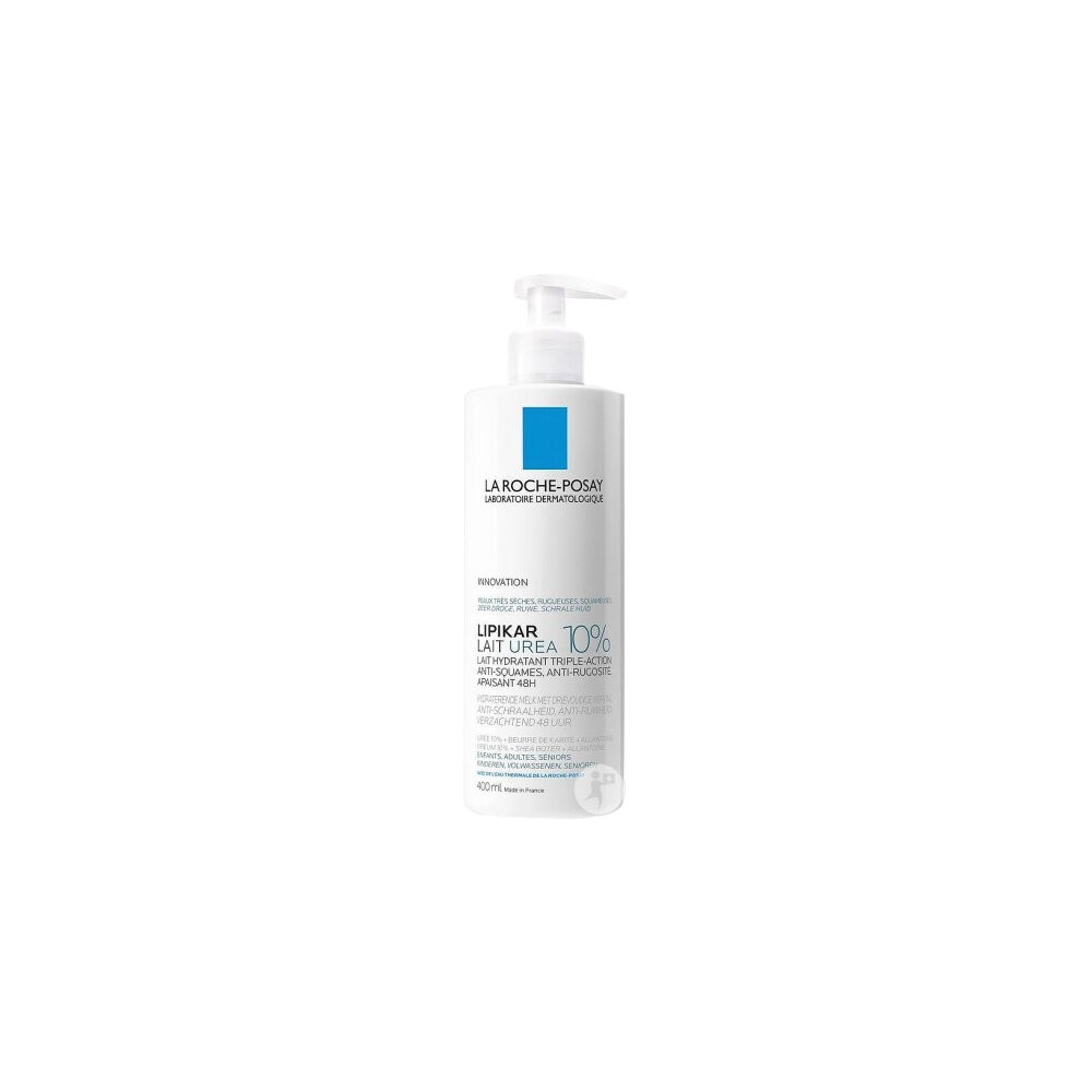 La Roche-Posay Lipikar Lait Urée 10% – Flacon Pompe 400 ml