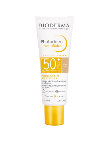 Bioderma Photoderm Aquafluide SPF50+ Claire Très Haute Protection Matifiante 40 ml