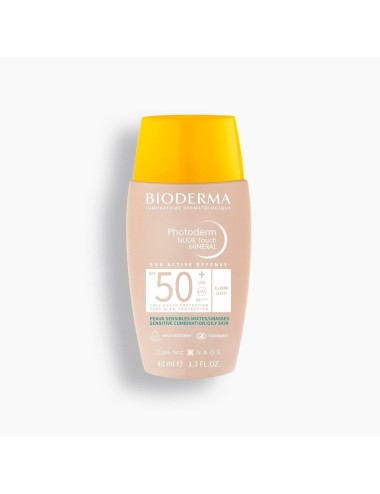 Bioderma Photoderm Nude Touch SPF50+ Claire Soin Perfecteur Matifiant 40 ml