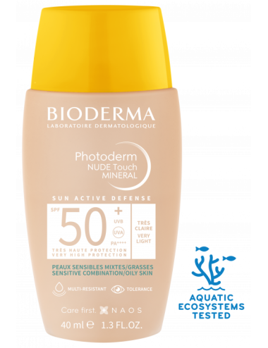 Bioderma Photoderm Nude Touch SPF50+ Très Claire Perfecteur Matifiant 40 ml