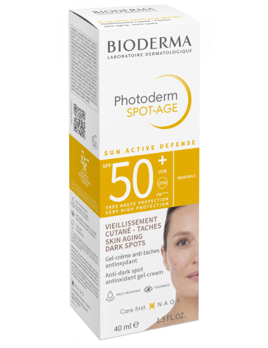 Bioderma Photoderm Spot-Age SPF50+ Gel-Crème Antioxydant Anti-Taches 40 ml