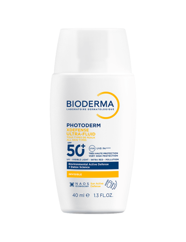 Bioderma Photoderm XDefense Ultrafluid SPF50+ Très Haute Protection Invisible 40 ml