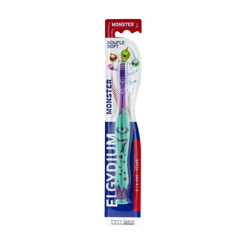 Brosse à dents -ELGYDIUM Kids Monster - 2/6 ans