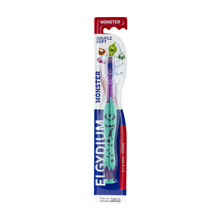 Brosse à dents -ELGYDIUM Kids Monster - 2/6 ans