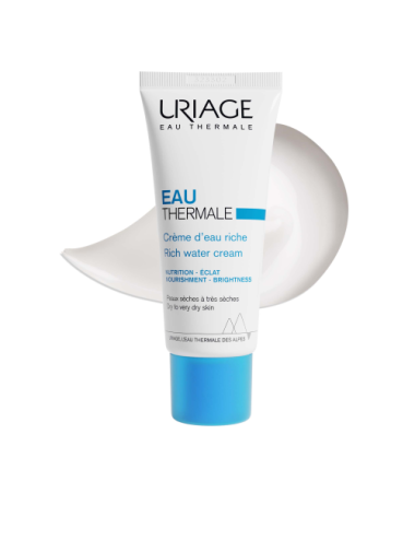 Uriage Eau Thermale Crème D'Eau Riche Hydratation 24H 40 ml