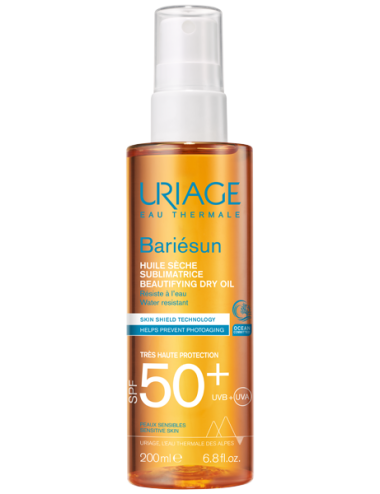 Uriage Bariésun huile sèche SPF50+ très haute protection corps 200 ml