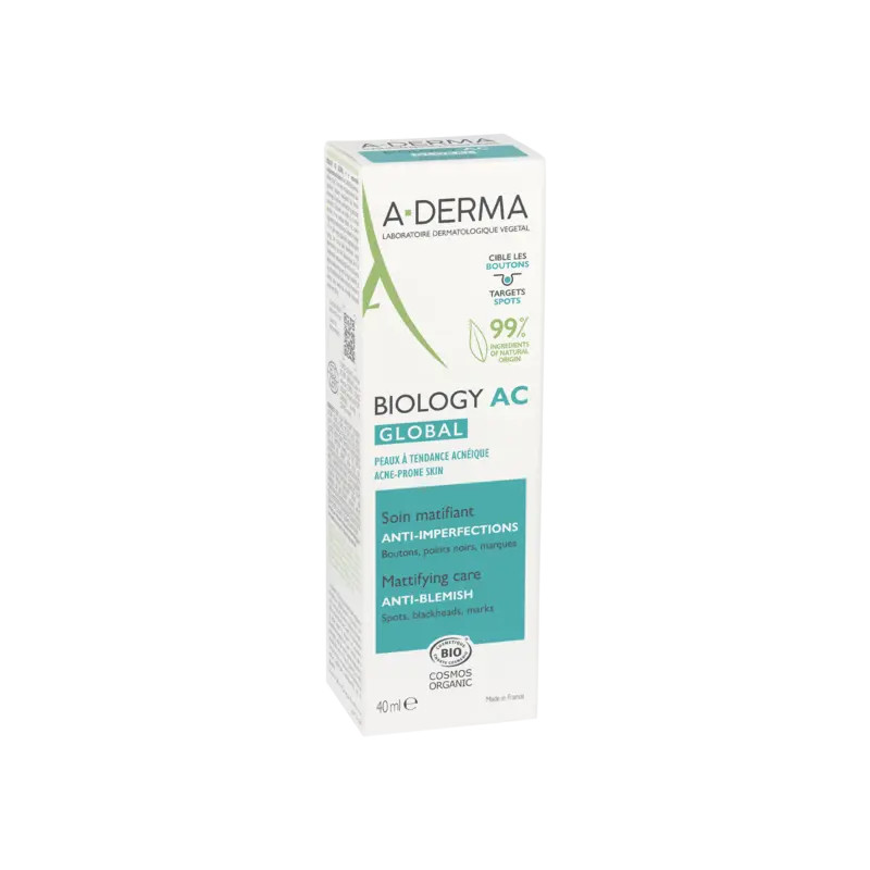 A-Derma Biology AC Global – Soin Matifiant Complet