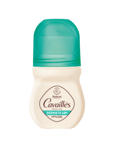Rogé Cavaillès Déodorant Soin Dermato 48H Sans Sels d'Aluminium Roll-on – 50 ml