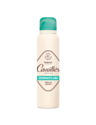 Rogé Cavaillès Déodorant Soin Dermato 48H Sans Sels d'Aluminium Spray – 150 ml