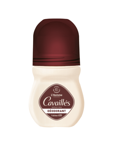 Rogé Cavaillès Déodorant Soin Dermato Homme 48H Sans Sels d'Aluminium Roll-on – 50 ml