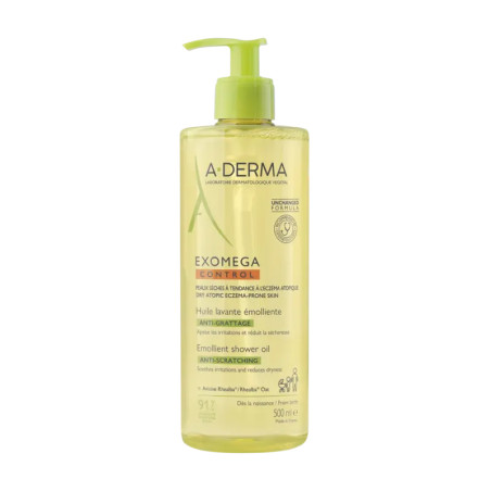 A-Derma - Exomega Control – Huile Lavante Émolliente