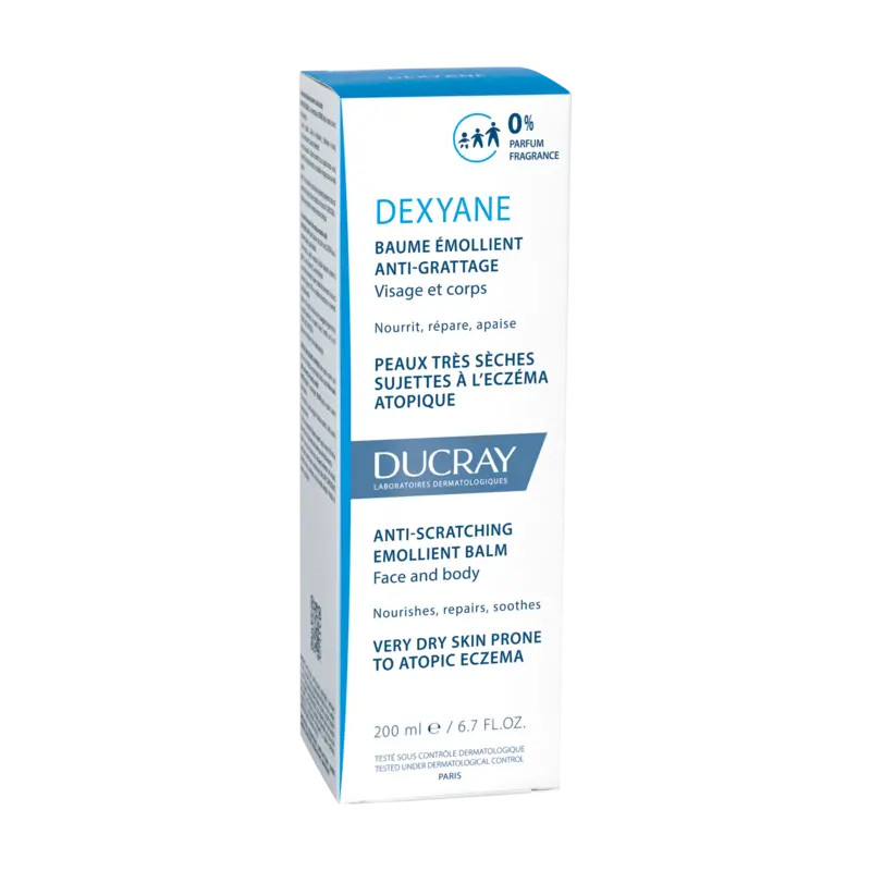 DUCRAY DEXYANE – Baume Émollient Anti-Grattage (200 ml)