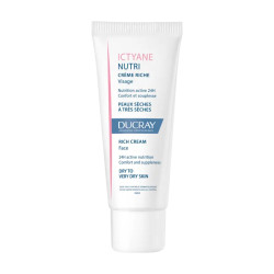 DUCRAY ICTYANE NUTRI – Crème Riche Visage (40 ml)