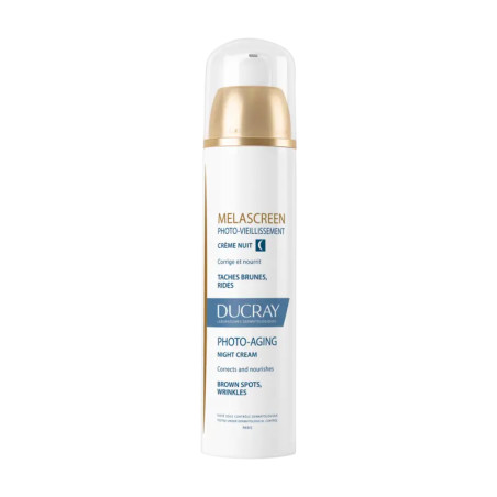 DUCRAY MELASCREEN – Crème Nuit Photo-Vieillissement (50 ml)