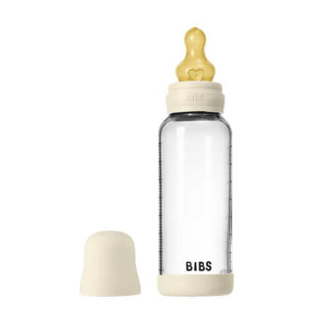 BIBS Biberon en verre 240 ml  Latex - Ivory