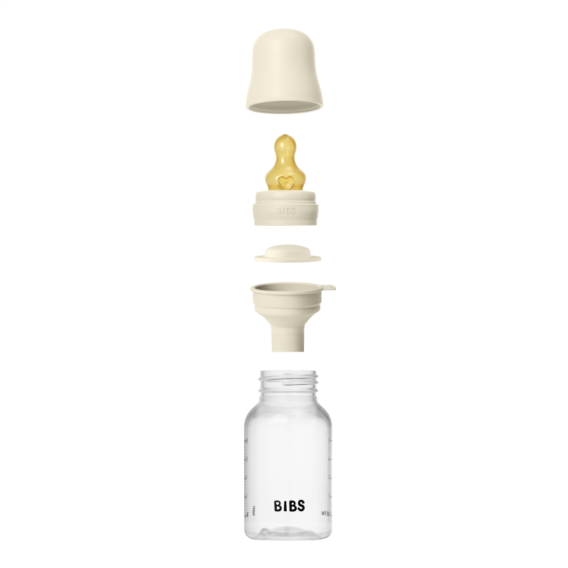 BIBS Biberon en plastique 150 ml Latex - Ivory