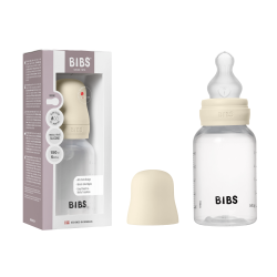BIBS Biberon en plastique 150 ml  Silicone - Ivory