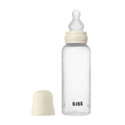BIBS Biberon en plastique 270 ml  Silicone - Ivory