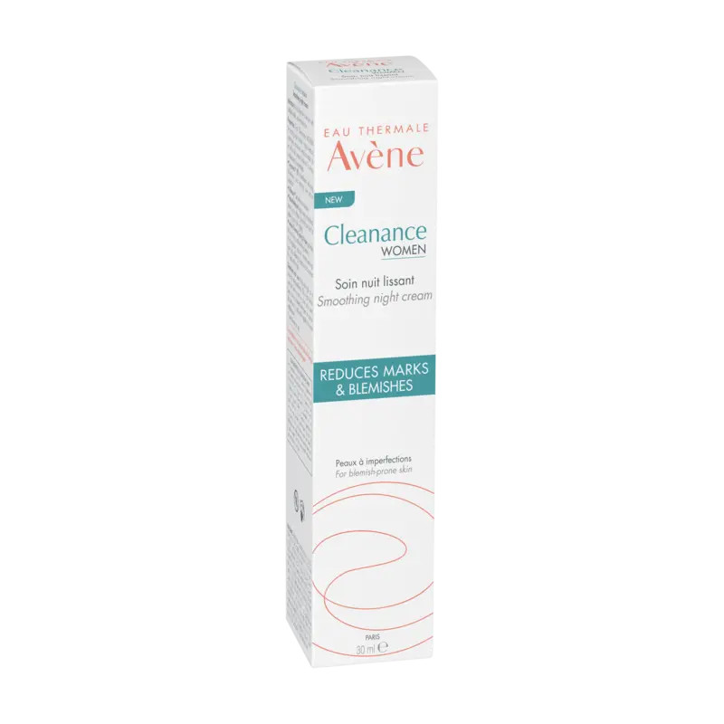 Avène Cleanance Women – Soin Nuit Lissant (30 ml)