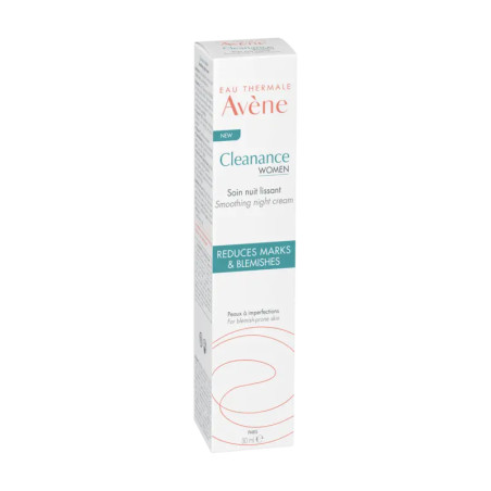 Avène Cleanance Women – Soin Nuit Lissant (30 ml)