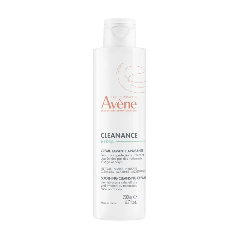 Avène Cleanance Hydra – Crème Lavante Apaisante (200 ml)