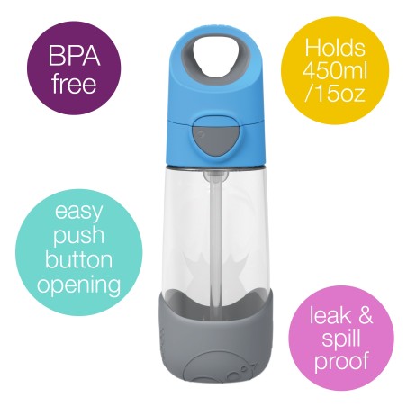 BBOX Gourde 450ml - Blue slate