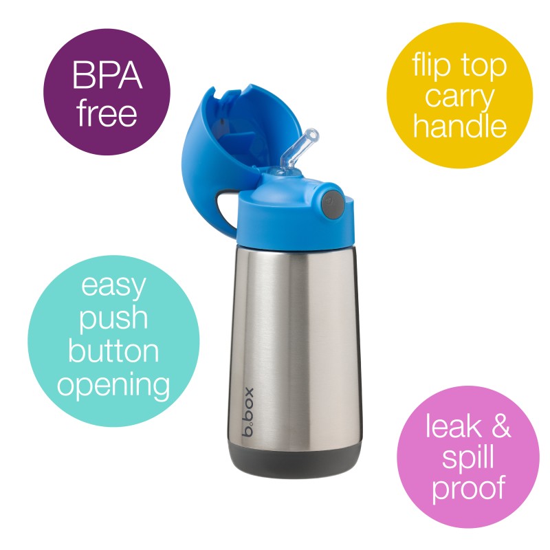 BBOX Gourde Isotherme 350 ml - Blue slate